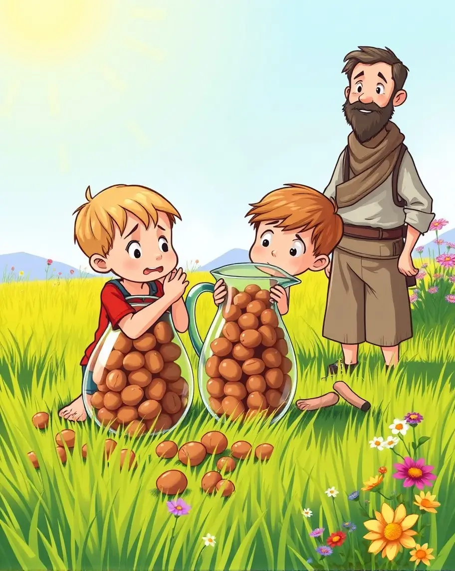 The Boy and the Filberts: A Moral Story for Kids in English – Download PDF
