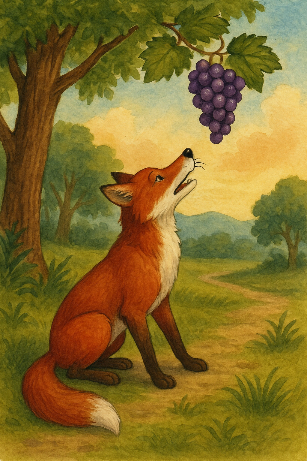The Fox and the Grapes