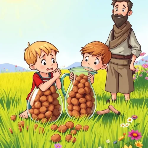The Boy and the Filberts: A Moral Story for Kids in English – Download PDF